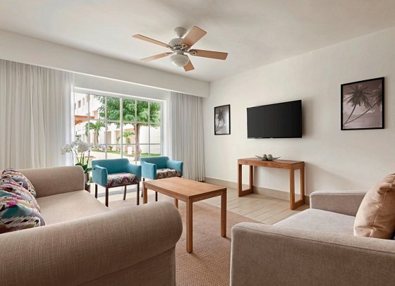 Sunscape Coco Punta Cana - Wohnbeispiel Sun Club 3-Bedroom Family Suite (Zimmercodierung PBG)