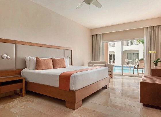 Sunscape Coco Punta Cana - Wohnbeispiel Sun Club Junior Suite Pool Access (Zimmercodierungen ULP & J1P)