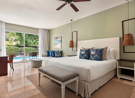 Sunscape Coco Punta Cana - Wohnbeispiel Sun Club Junior Suite Pool Access Adults only (Zimmercodierungen WSP & JGP)
