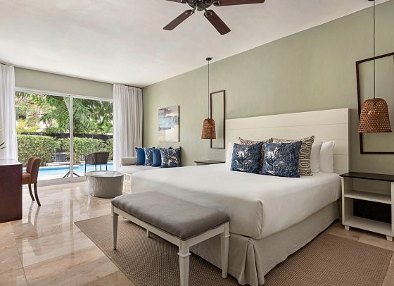 Sunscape Coco Punta Cana - Wohnbeispiel Sun Club Junior Suite Pool Access Adults Only (Zimmercodierungen WSP & JGP)