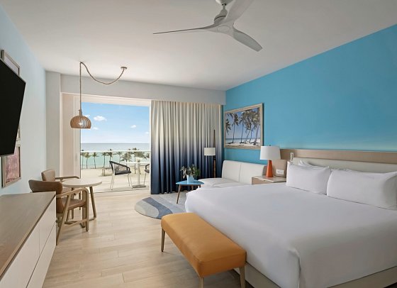 Dreams Cap Cana Resort & Spa - Wohnbeispiel Preferred Club Deluxe Ocean View Front (Zimmercodierung WDO)