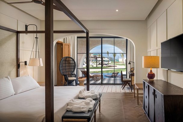 Ocean El Faro - Wohnbeispiel Junior Suite Pool View (Zimmercodierung J2P)