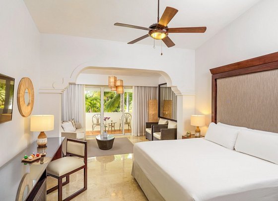 Meliá Caribe Beach Resort - Wohnbeispiel Deluxe Room (Zimmercodierung UD1)