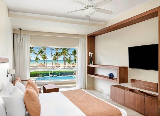 Sunscape Dominicus La Romana - Wohnbeispiel Sun Club Junior Suite Ocean Front (Zimmercodierung DLO)
