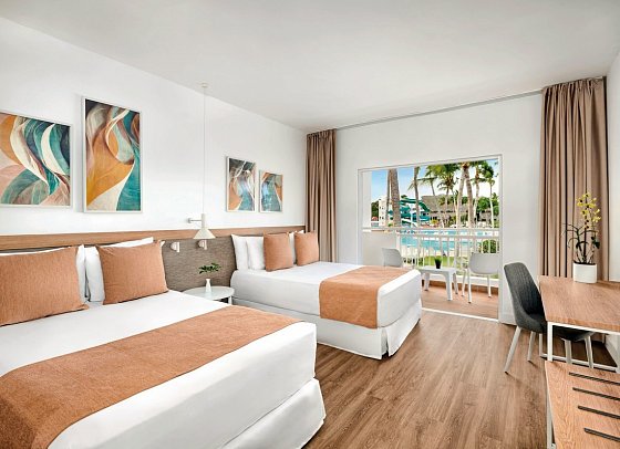 Sunscape Dominicus La Romana - Wohnbeispiel Deluxe Pool View (Zimmercodierungen DB2 & UDP)