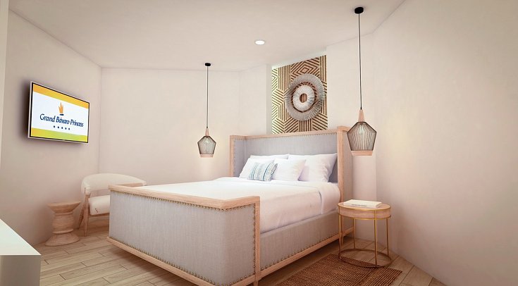 Grand Bávaro Princess - Wohnbeispiel Bungalow Suite (Zimmercodierung BS2)
