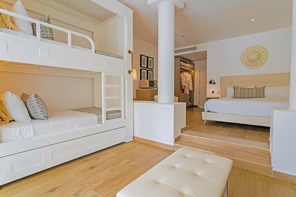 Princess Family Club Bávaro - Wohnbeispiel Family Club Junior Suite (Zimmercodierung JI1)