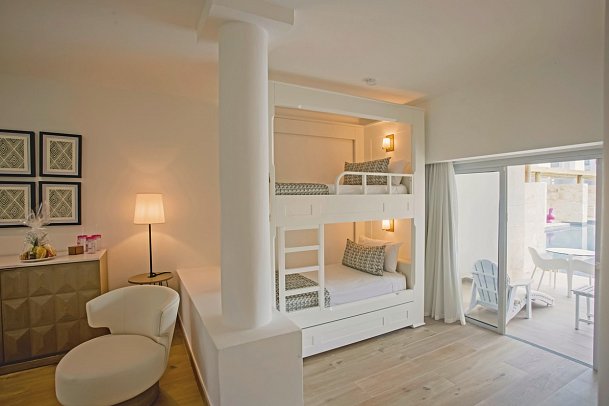 Princess Family Club Bávaro - Wohnbeispiel Family Club Suite Swim Qut (Zimmercodierung FBQ)