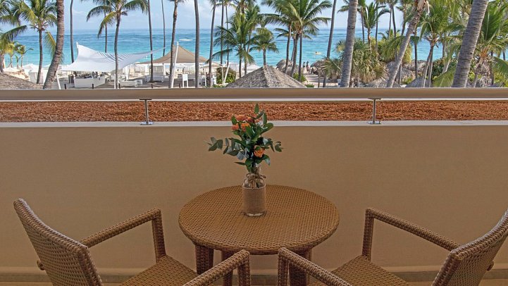 Iberostar Waves Punta Cana - Beispiel Balkon Premium Ocean View (Zimmercodierung D7M)
