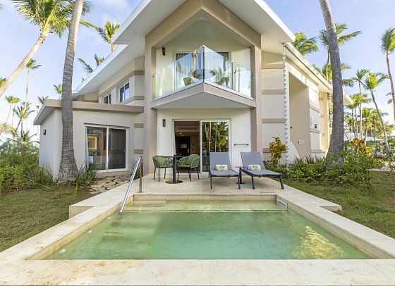Family Selection at Grand Palladium Select Bávaro - Wohnbeispiel Family Suite Private Pool (Zimmercodierung W1R)