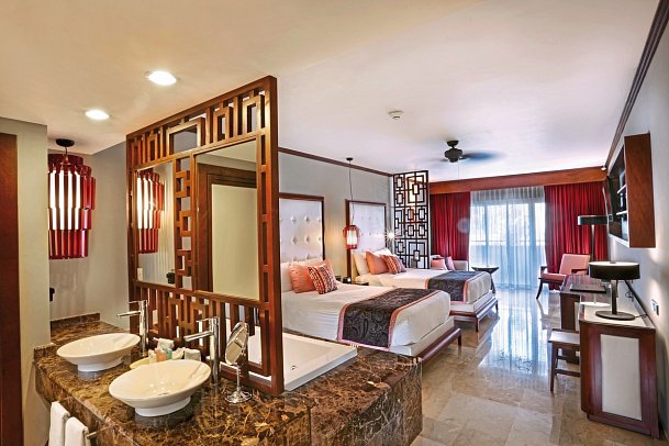 Grand Palladium Bávaro Suites Resort & Spa - Wohnbeispiel Premium Junior Suite Garden View (Zimmercodierung JMG)