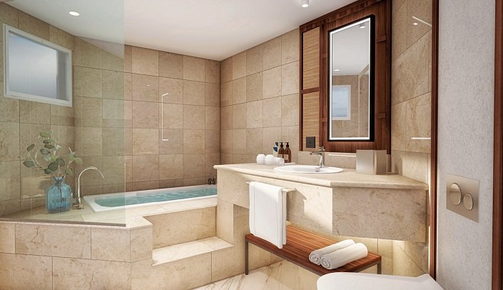 Grand Palladium Select Bávaro - Beispiel Bad