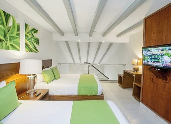 Vista Sol Punta Cana Beach Resort & Spa - Wohnbeispiel Family Duplex (Zimmercodierung FB1)