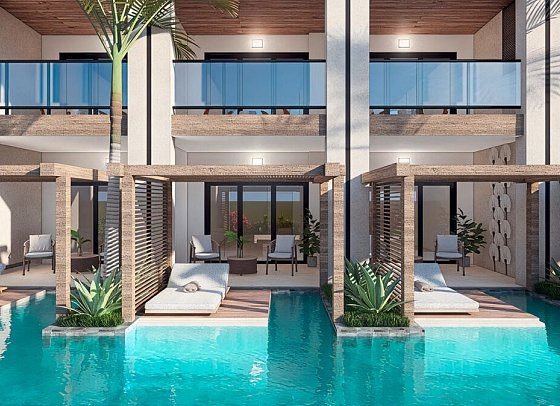 Serenade Caribe Club Family Beach Resort - Modellbild Luxury Swim Out (Zimmercodierung UUQ)