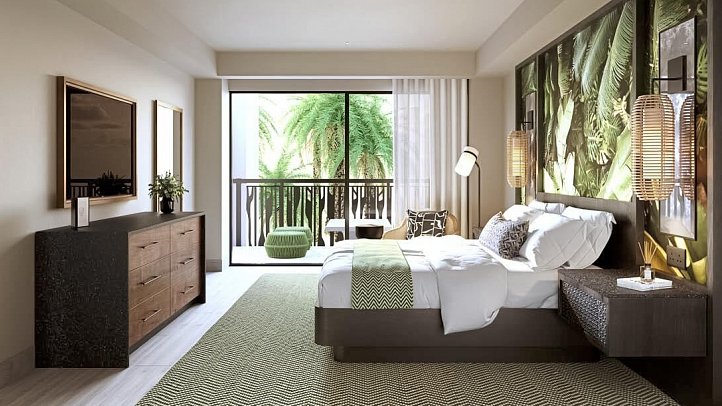 Lopesan Caoba Lagoon Resort, Spa & Casino - Wohnbeispiel Resort Junior Suite Tropical View Queen (Zimmercodierung J1G)