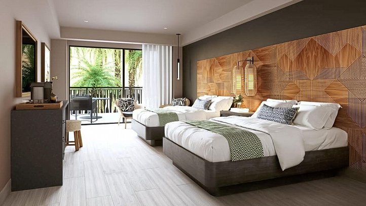 Lopesan Caoba Lagoon Resort, Spa & Casino - Wohnbeispiel Resort Junior Suite Tropical View Queen (Zimmercodierung J1G)