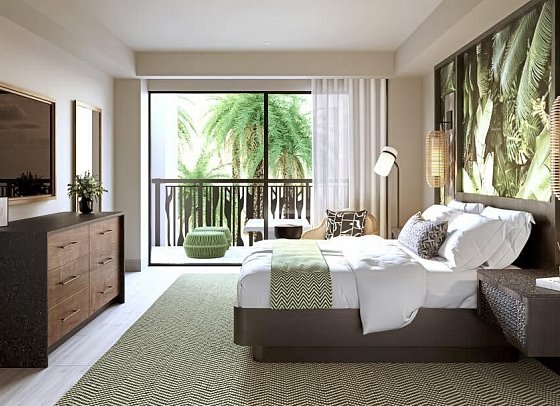 Lopesan Caoba Lagoon Resort, Spa & Casino - Wohnbeispiel Resort Junior Suite Tropical View Queen (Zimmercodierung J1G)