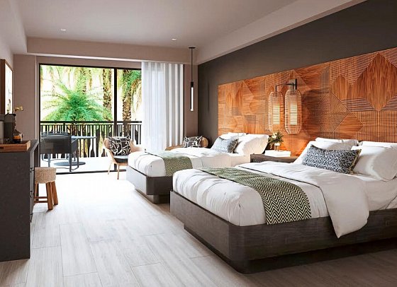 Lopesan Caoba Lagoon Resort, Spa & Casino - Modellbild Resort Junior Suite Tropical View Queen (Zimmercodierung J1G)