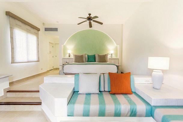 Iberostar Selection Bávaro Suites - Wohnbeispiel Junior Suite (Zimmercodierungen DP1, J1M, J1P, JB1, JB2, JBO, JBP, JS1 & OI1)