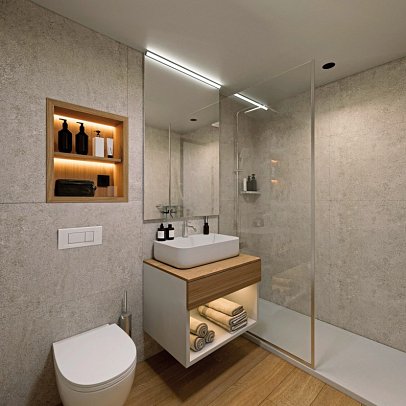 Pelegrin Plava Laguna - Modellbild Bad (Zimmercodierungen DB1, DB2, DMC, FV1, TB1 & EB1)