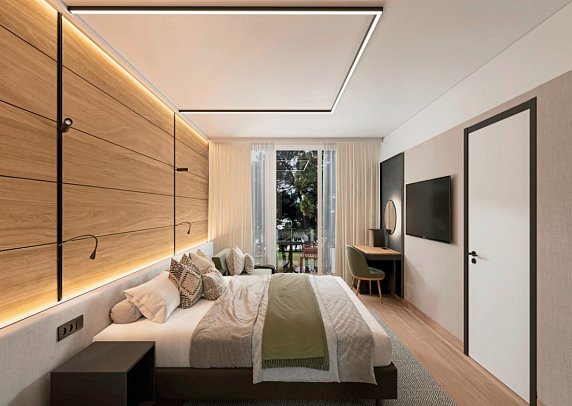 Pelegrin Plava Laguna - Modellbild Familienzimmer Premium Meerseite (Zimmercodierung FV1)