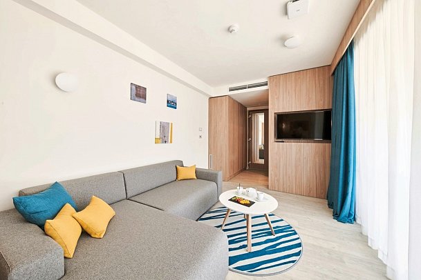 Garden Suites Umag Plava Laguna - Wohnbeispiel Suite Gartenblick (Zimmercodierung WBG)