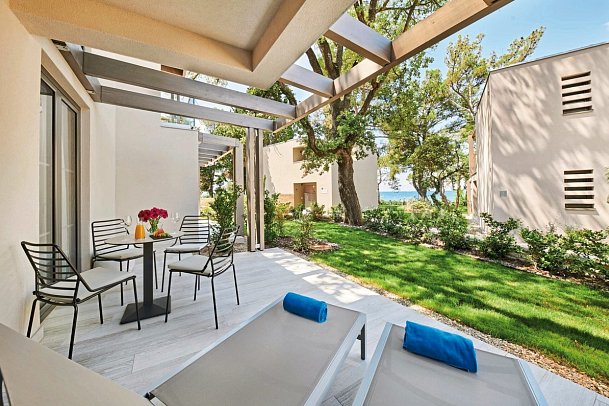 Garden Suites Umag Plava Laguna - Wohnbeispiel Suite Gartenblick (Zimmercodierung WBG)