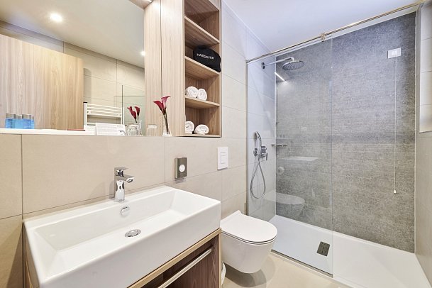 Garden Suites Umag Plava Laguna - Wohnbeispiel Suite Gartenblick (Zimmercodierung WBG)