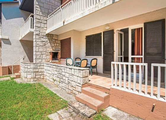 Apartments Polynesia Plava Laguna - Wohnbeispiel App.1 Schlafzimmer bis 5 Personen (Zimmercodierung AB3)