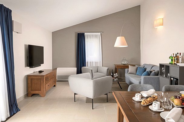 Istrian Villas Plava Laguna - Wohnbeispiel Villa Superior bis 6 Personen (Zimmercodierung VS2)