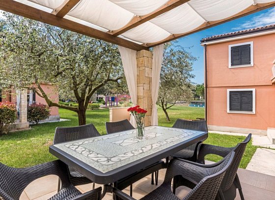 Apartments Amfora Plava Laguna - Wohnbeispiel Appartement 2 Schlafz. Superior (Zimmercodierung OS1)