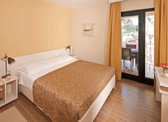 Apartments Amfora Plava Laguna - Wohnbeispiel Appartement 2 Schlafzimmer (Zimmercodierung OB1)