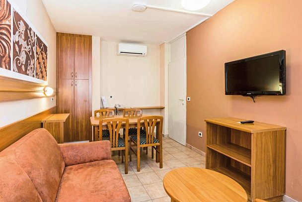 Apartments Stella Plava Laguna - Wohnbeispiel Appartement 1 Schlafzimmer Premium (Zimmercodierung AM1)