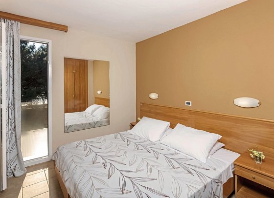 Apartments Stella Plava Laguna - Wohnbeispiel Appartement 1 Schlafzimmer (Zimmercodierung AB1)