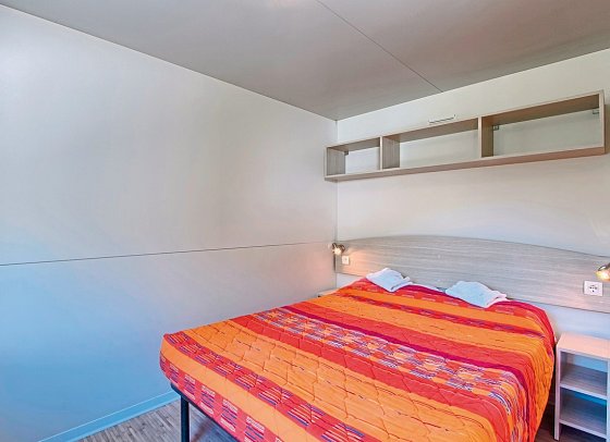 Camping Oliva - Wohnbeispiel Mobilheim Standard (Zimmercodierung CG1)