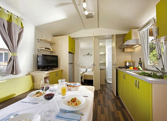 Aminess Planet Camping Sirena - Mobilheim Classic Holiday Home (Zimmercodierung CB1)