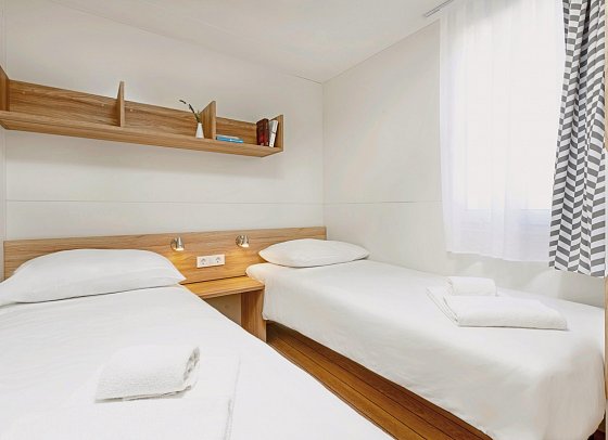 Camping Polari - Wohnbeispiel Mobilheim Premium (Zimmercodierung CM1)