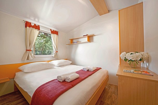 Valkanela Camping - Wohnbeispiel Mobilheim Premium (Zimmercodierung CM1)