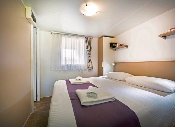 Valkanela Camping - Wohnbeispiel Mobilheim Family (Zimmercodierung CB3)