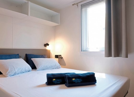 Lanterna Premium Camping Resort (by Happy Camp) - Wohnbeispiel Mobilheim Happy Premium Suite (Zimmercodierung CM3)