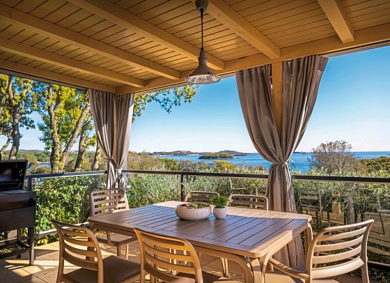 Valamar Camping Istra - Wohnbeispiel Bella Vista Home für 4+2 (Zimmercodierungen CM1, CM2 & CM3)