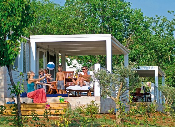 Valamar Camping Lanterna - Wohnbeispiel Istrian Home für 4 plus 2 (Zimmercodierung CB2)