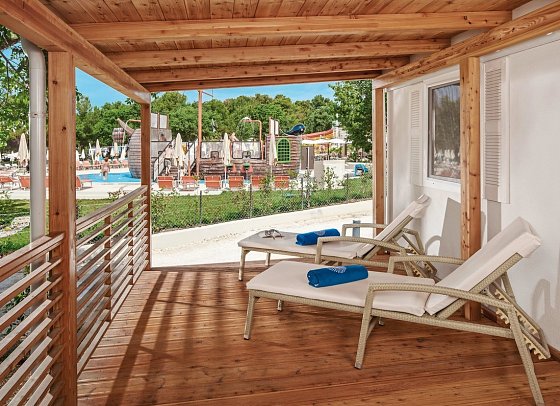Valamar Camping Lanterna - Wohnbeispiel Istrian Home für 4 plus 2 (Zimmercodierung CB2)