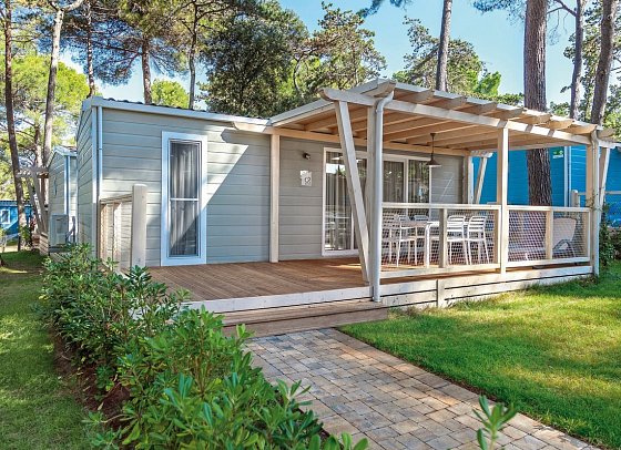 Valamar Camping Lanterna - Wohnbeispiel Marine Home für 4 plus 2 (Zimmercodierung CM1)