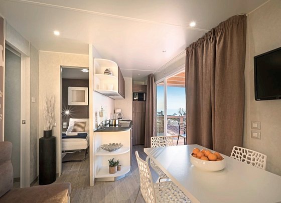 Valamar Camping Lanterna - Wohnbeispiel Happy Dog Home for 4 plus 2 (Zimmercodierung CB4)