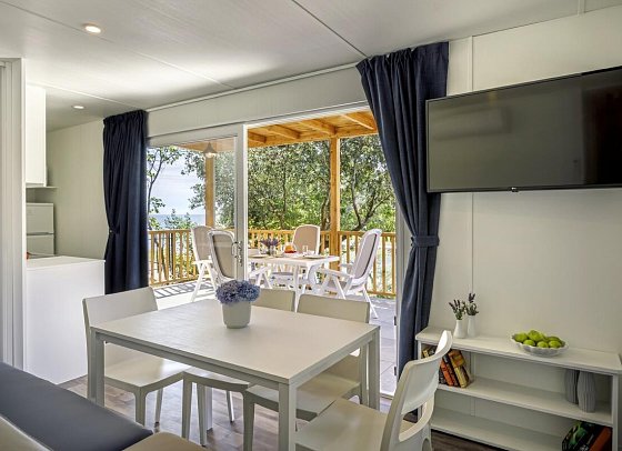 Maistra Camping Porto Sole Mobile Homes - Wohnbeispiel Mobilheim Superior (Zimmercodierung CB1)