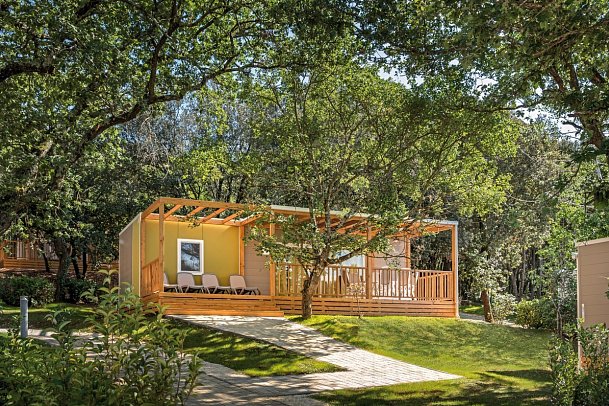 Maistra Camping Porto Sole Mobile Homes - Wohnbeispiel Mobilheim Superior Family (Zimmercodierung CB2)
