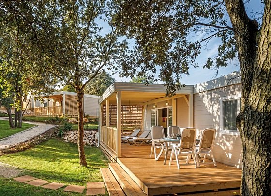 Mobile Homes Vestar - Wohnbeispiel Mobilheim Forest Escape (Zimmercodierung CB1)