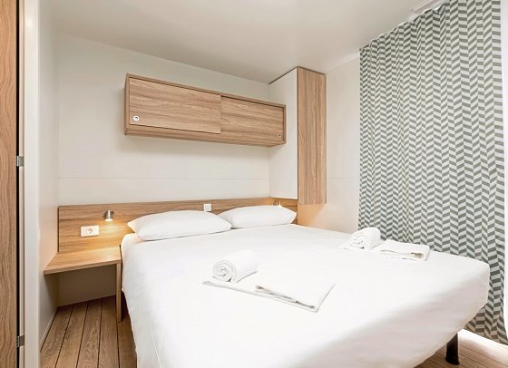 Mobile Homes Vestar - Wohnbeispiel Mobilheim Forest Escape (Zimmercodierung CB1)