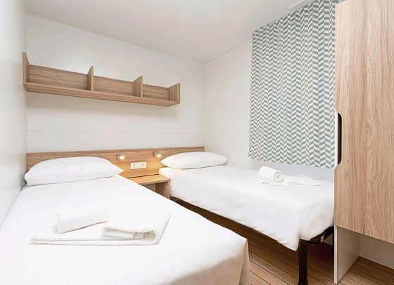 Mobile Homes Vestar - Wohnbeispiel Mobilheim Forest Escape (Zimmercodierung CB1)